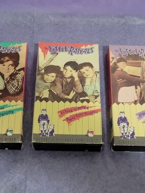 Vintage The Little Rascals VHS Movies LOT